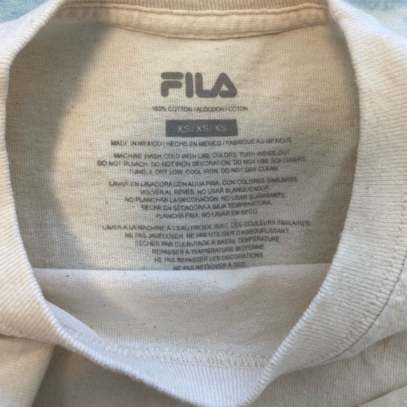 Vintage FILA longsleeve crop top! ❤️ - Picture 2 of 3
